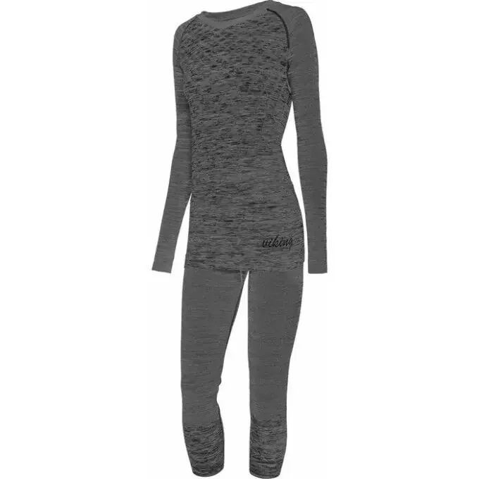 Sous-vêtement Viking PETRA BAMBOO – LADY 3/4 SET Gris Gros Lot