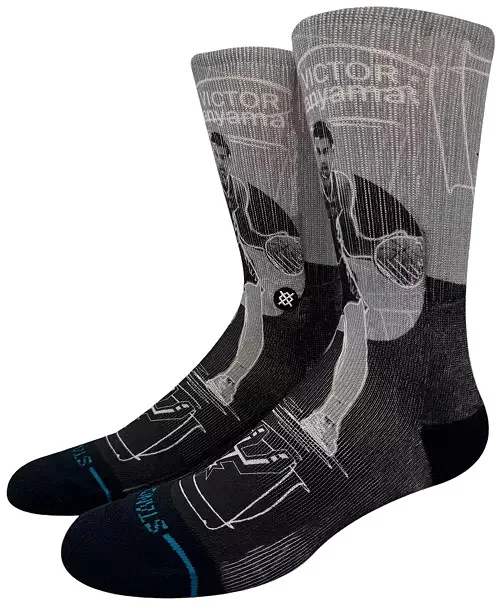 Stance Casual NBA San Antonio Spurs Victor Wembanyama Pasted Socks