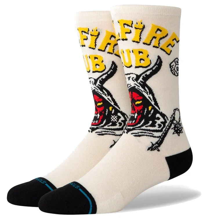 Stance Casual Stranger Things Hellfire Crew Sock