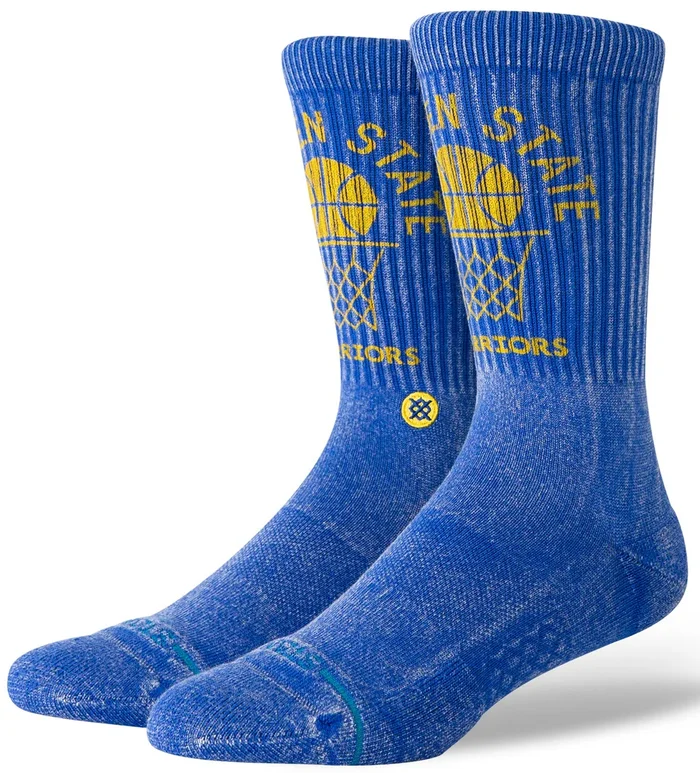 Stance Casual Vintage Golden State Warriors Crew Socks