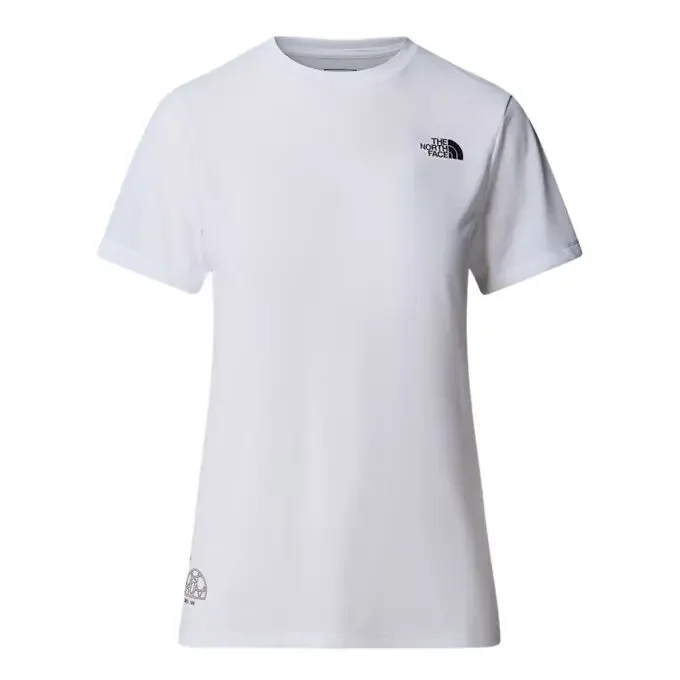 Super Prix Tee-shirt Femme à manches courtes The North Face Multiple Placement – TNF White