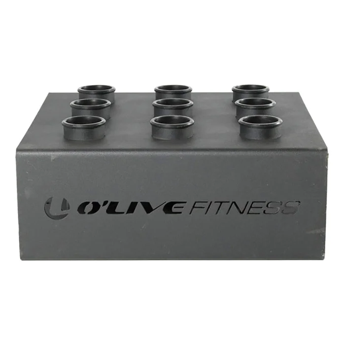 Support de barre musculation olympique O’live Fitness