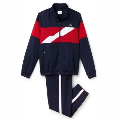 Survêtement Lacoste 1HW1 Marine Phare Blanc