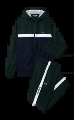 Survêtement Lacoste Homme WH1793 Sinople/Navy Blue-White
