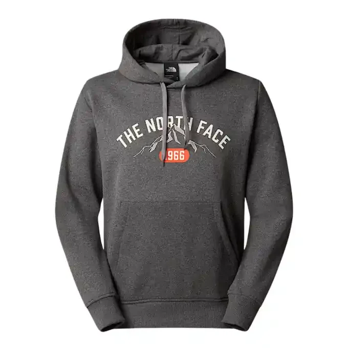 Sweat à capuche homme The North Face Varsity Graphic – TNF Medium Grey Heather Original