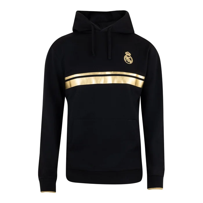 Sweat à capuche pour hommes Black & Gold – Boutique Officiel Real Madrid CF