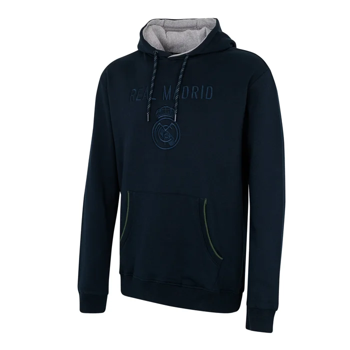 Sweat à Capuche Tonal Bleu Marine hommes – Boutique Officiel Real Madrid CF