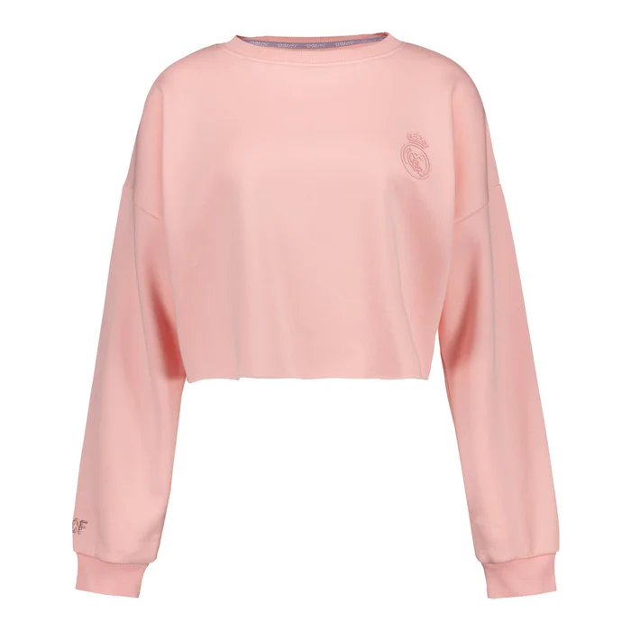 Sweat Crop Ladies Vintage Real Madrid Rose femmes – Boutique Officiel Real Madrid CF