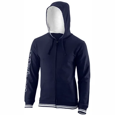 Sweat de Tennis Wilson Men Team II Fz Hoody Navy