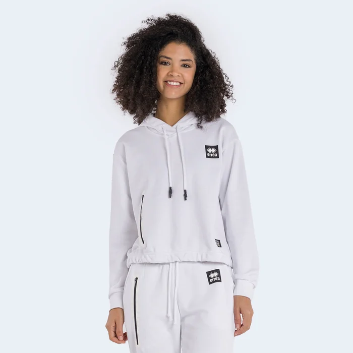 Sweat femme sans zip logo Black Box carré SS23