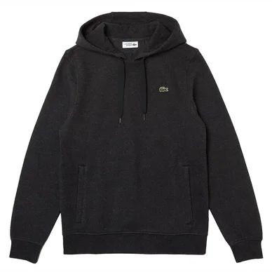 Sweat Lacoste Men SH1527 Sport Hooded Fleece Grey