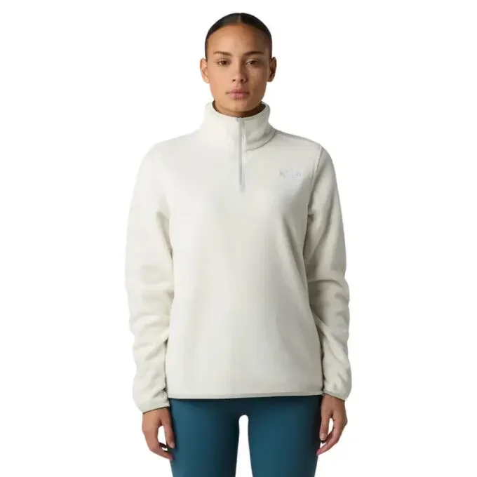 Sweat polaire Femme 1/4 zip The North Face Glacier – White Dune Expédition Rapide