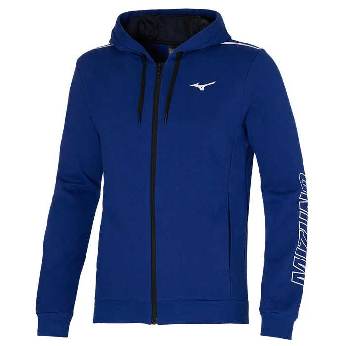 Sweat u00e0 capuche full zip Mizuno [Taille S]