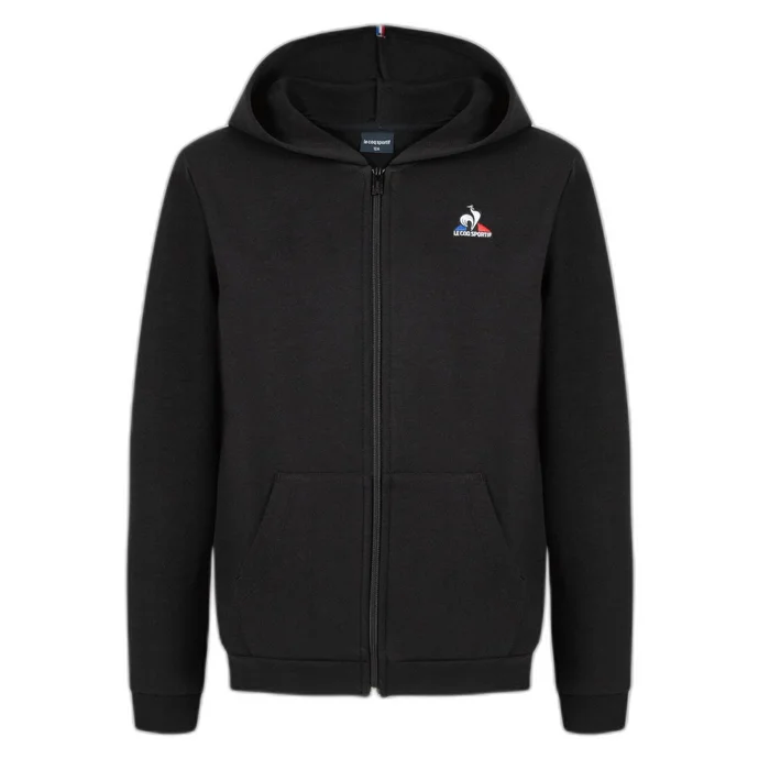 Sweat u00e0 capuche zippu00e9 enfant Le Coq Sportif Ess Fz Nu00b01 [Taille 6 ans]