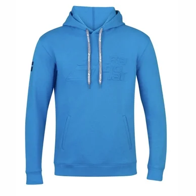 Sweater Babolat Men Exercise Hood Sweat Blue Aster