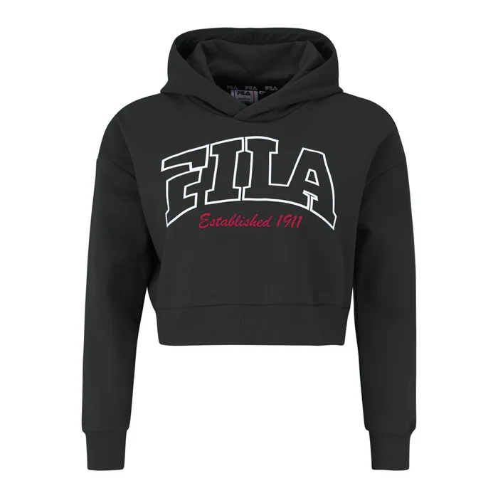 Sweatshirt à capuche crop fille Fila Ludorf Oversize