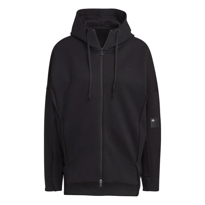 Sweatshirt à capuche zippé coupe ample femme adidas Mission Victory