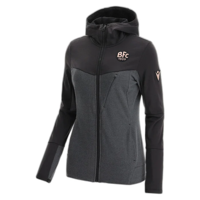 Sweatshirt à capuche zippé femme Macron Athleisure FCA BFC Bozen