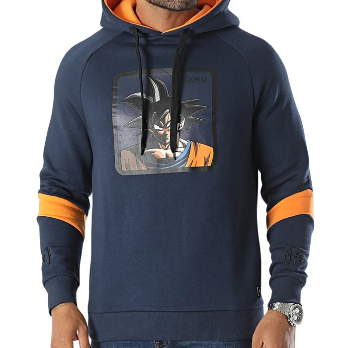 Sweatshirt enfant Capslab à capuche Dragon Ball Z [Taille 14 ans]