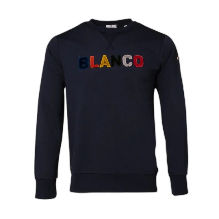 Sweatshirt molleton brode Serge Blanco