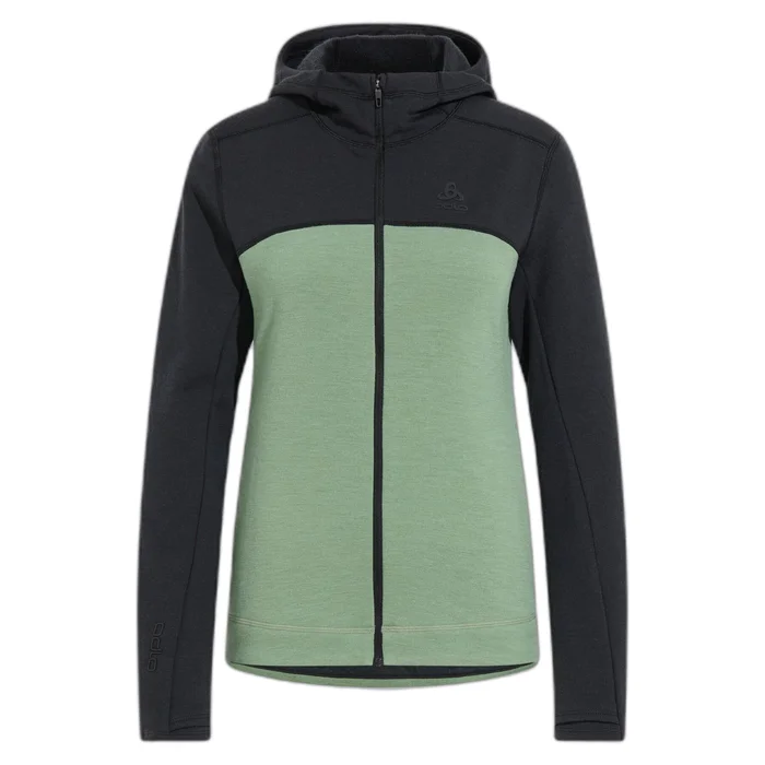 Sweatshirt u00e0 capuche femme Odlo Ascent Pw 300 [Taille XS]