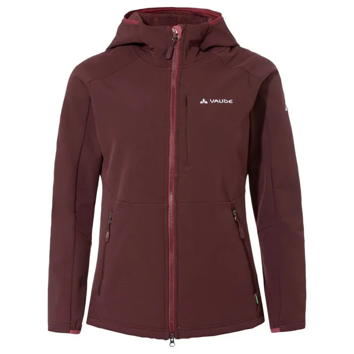 Sweatshirt u00e0 capuche full zip femme VAUDE Elope [Taille 34]