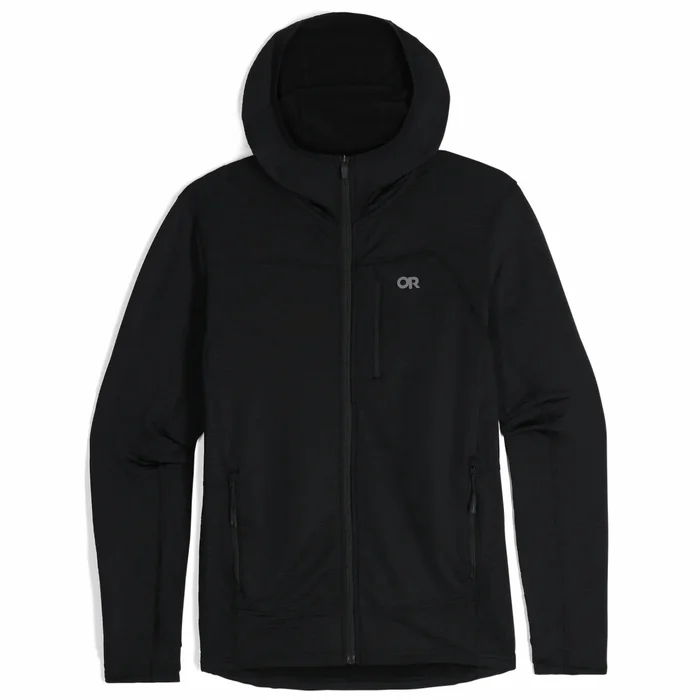 Sweatshirt u00e0 capuche polaire full zip Outdoor Research Vigor Grid [Taille S]