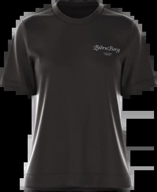 T-shirt Björn Borg Femme Borg Essential T-shirt Black Beauty