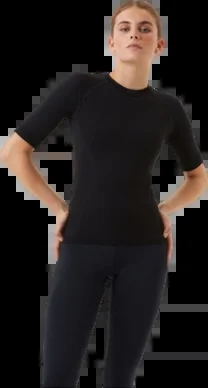 T-Shirt Björn Borg Femme Borg Running Seamless T-Shirt Black Beauty