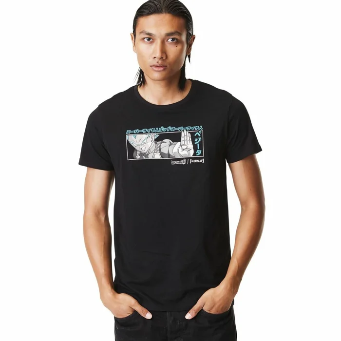 T-shirt Capslab Dragon Ball Super Vegeta