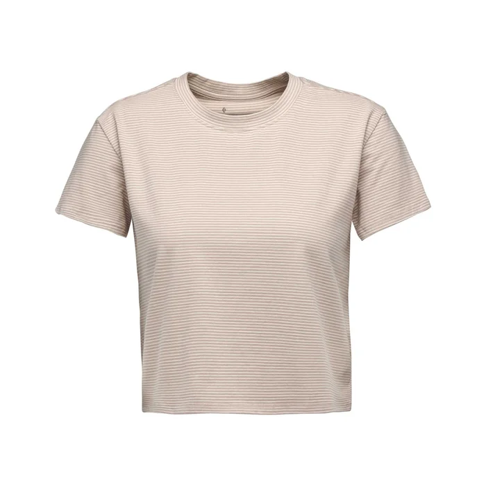 T-shirt court femme Black Diamond BD Stripe [Taille XS]