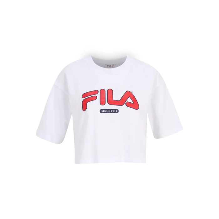 T-shirt crop femme Fila Lucena Graphic