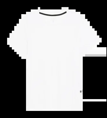 T-shirt de Course On Running Women Focus-T All White
