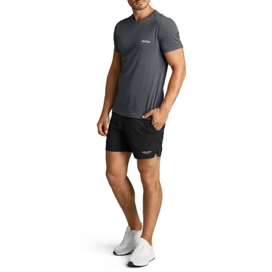 T-Shirt de Sport Björn Borg Men Training Tee STHLM Grey Shade