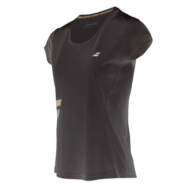 T-shirt de Tennis Babolat Core Flag Club Tee Women Black
