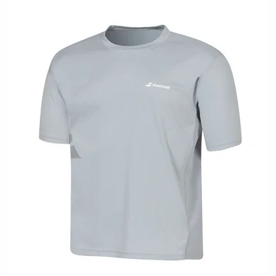 T-Shirt de tennis Bbaolat Flag Core Men Gris