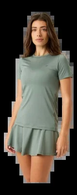 T-shirt de Tennis Björn Borg Women Ace Slim T-shirt Agave Green