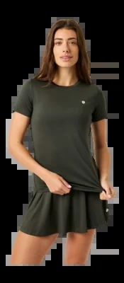 T-shirt de Tennis Björn Borg Women Ace Slim T-Shirt Peat