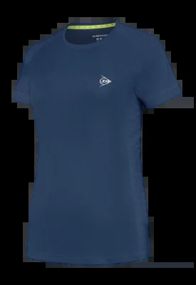 T-shirt de Tennis Dunlop Women Ap Club Crew Tee Black