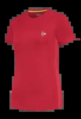 T-shirt de Tennis Dunlop Women Ap Club Crew Tee Jester Red