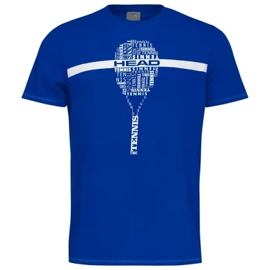 T-shirt de Tennis HEAD Kids Typo Royal Blue