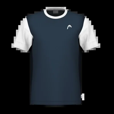 T-shirt de Tennis Head Men Slice Shirt Navy