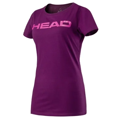 T-Shirt de Tennis HEAD Transition Women Lucy T-Shirt Purple Magenta