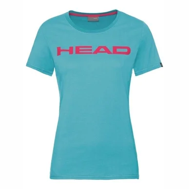 T-shirt de Tennis HEAD Women Club Lucy Aqua Magenta