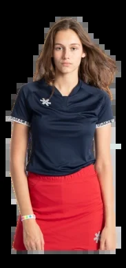 T-shirt de Tennis Osaka Femme Jersey Navy