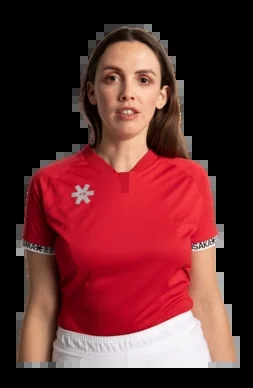 T-shirt de Tennis Osaka Femme Jersey Red