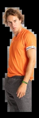T-shirt de Tennis Osaka Homme Jersey Orange