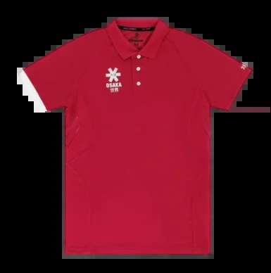 T-shirt de Tennis Osaka Homme Polo Jersey Red