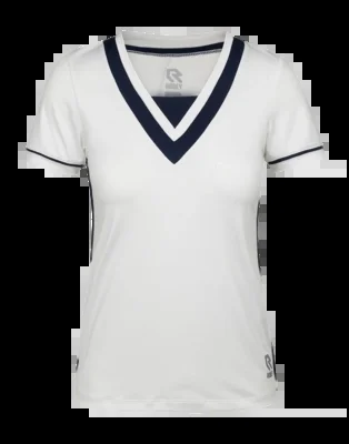 T-Shirt de Tennis Robey Femme Match T-Shirt Racket White
