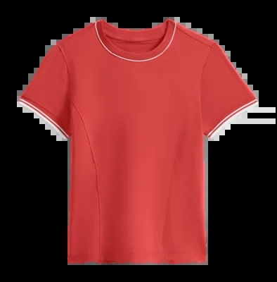 T-shirt de Tennis Wilson Women Team Seamless Tee Infrared